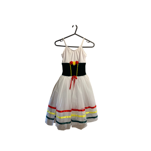 Character Styler Ballet w/ Yellow, Red & Green Ribbon Trim