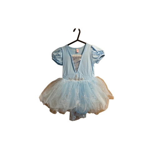 Frozen Inspired Dress w/cape
