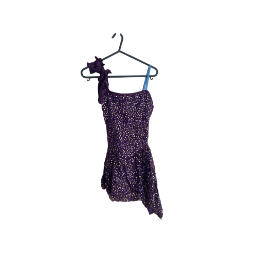 Purple Sequin Dress