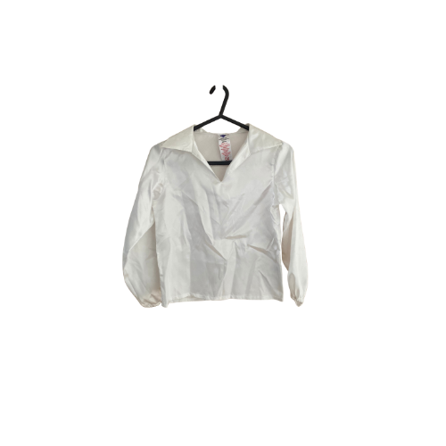 White Satin Shirt