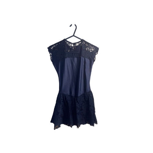 Black Lace Top & Skirt Dress
