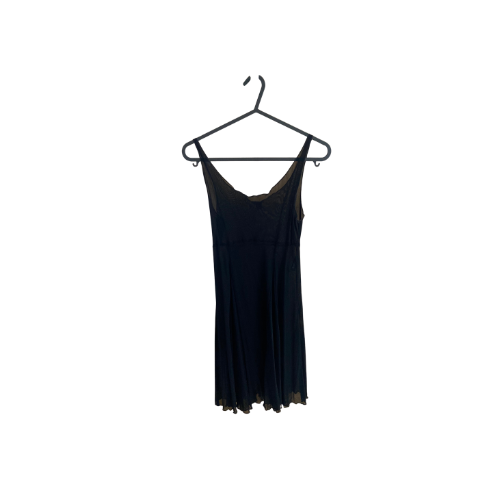 Black Sheer Overdress