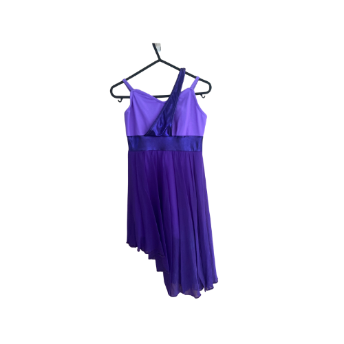 Dress w/asymmetric strap (range of colours)