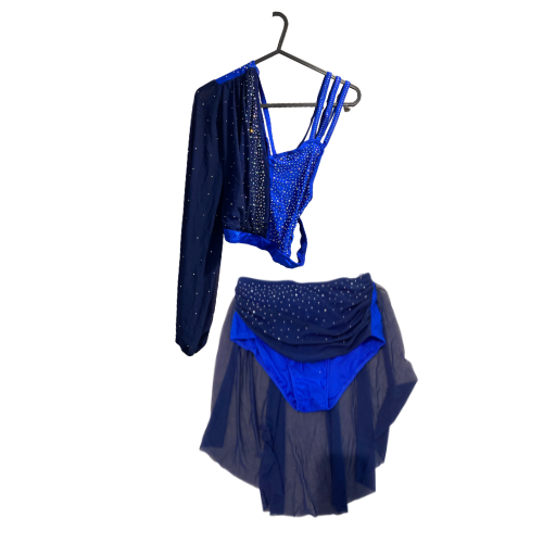 Blue Stoned Lyrical Two Piece