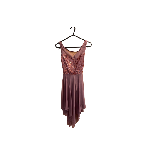 Dusty Rose Pink Sequin Dress