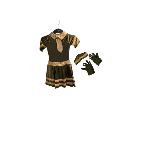 Military Dress w/hat & Gloves
