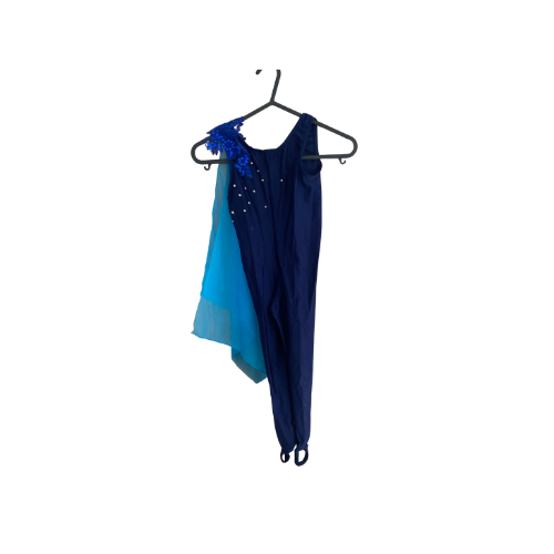 Blue Catsuits (navy/blue/turquoise)