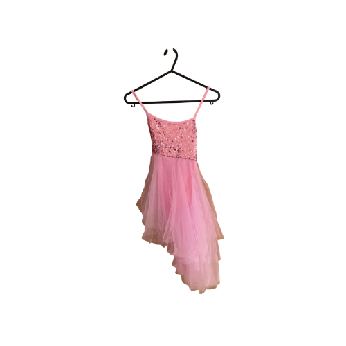 Asymmetric Sequin Dress