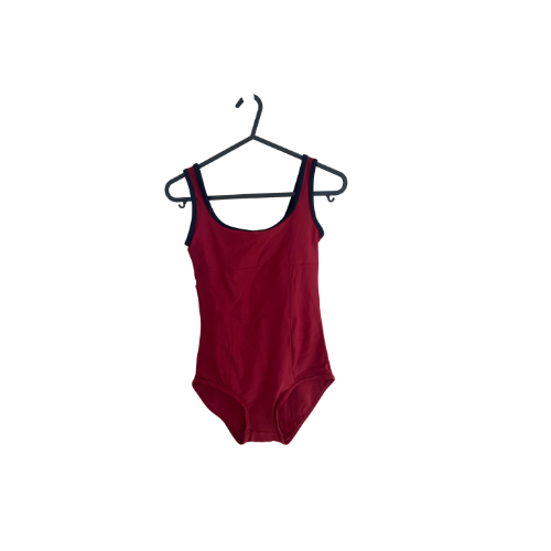 Red w/Black Trim Leotard